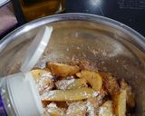 簡単♪冷凍フライドポテトの青海苔鰹節和え作り方7写真