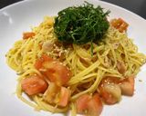 超簡単☆トマトとツナ大葉の冷製パスタ作り方6写真