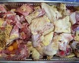 鶏骨　圧力鍋　煮込み作り方1写真