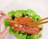 レタスでお好みラップサラダ♪作り方2写真
