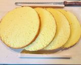 スポンジケーキの切り方、スライスの仕方作り方4写真