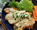 鶏むね肉de簡単♡揚げないチキン南蛮作り方6写真