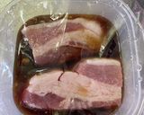 レンジで☆シンプル豚の角煮チャーシュー作り方1写真