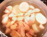 ぼんじりで作る鶏大根作り方4写真