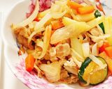 超簡単♡塩麹でほっこり♡豚野菜炒め作り方6写真