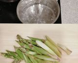 高血圧予防！春満載ぷりぷりエビアスパラ作り方3写真