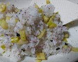 ネマガリタケのおにぎり・・・最高です！！作り方5写真