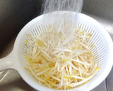 10分簡単！もやしと小松菜と卵の中華炒め作り方1写真
