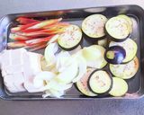 みょうがと茄子・豆富の味噌汁作り方1写真