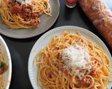 ウスターで煮込み時間短縮のミートソース作り方11写真