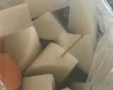 甘辛味噌味♡イカ大根♡作り方2写真