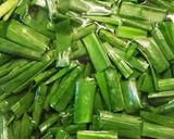 玉ねぎの葉のぬた作り方1写真