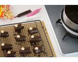 こどもの日のおやつに鯉のぼりチョコバナナ作り方3写真