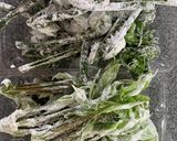 春の山菜: コシアブラとコゴミの天麩羅作り方3写真