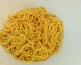 超簡単！キーマカレーの台湾まぜそば！！作り方5写真