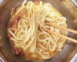 夏向け冷たい♡冷製カルボナーラうどん作り方5写真