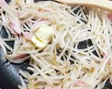 もやし・かまぼこ・ハム♡バター醤油炒め作り方7写真
