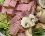 春キャベツとかぶのミルク煮作り方1写真