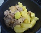 鶏肉とじゃがいものトマト煮作り方3写真