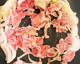 玉ねぎ半分・豚肉100gのポークチャップ作り方6写真
