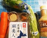 ごましゃぶだれで簡単!みつばの白和え作り方1写真