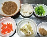 犬ご飯　豆腐と鮭のチャンプルー作り方1写真