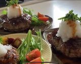 簡単♪しそ香るおろしハンバーグ作り方9写真