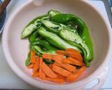 あったかい味♪油あげと野菜のごまみそ煮作り方1写真