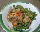 あったかい味♪油あげと野菜のごまみそ煮作り方3写真