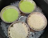 米粉の蒸しパン/宇治抹茶作り方5写真