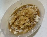 鶏胸肉の大根おろし添え & 春雨鶏スープ作り方2写真