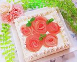 お祝いスイーツ♡生チョコチーズケーキ♡作り方12写真