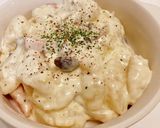 濃厚キノコクリームソースのニョッキ作り方9写真