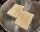 タンパク質取るぞ〜こうや豆腐の肉詰め煮作り方1写真