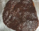 チョコレート不要！オオバコの生チョコ餅作り方3写真