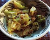簡単過ぎ！キャベツとツナの煮物♪作り方3写真