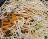 簡単　ナムル　もやし　ほうれん草　ちくわ作り方2写真