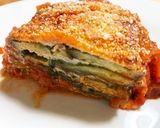 なすと豚肉の重ね焼きdeトマト煮込み作り方11写真