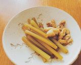 フライパンで作るフキの煮物作り方5写真