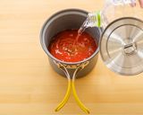 山ごはん☆ごろごろお肉の簡単ボロネーゼ作り方3写真