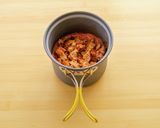 山ごはん☆ごろごろお肉の簡単ボロネーゼ作り方5写真