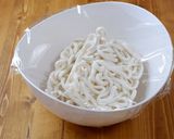 疲労回復!なすと豚肉の香味ダレうどん作り方6写真