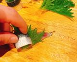 和洋折衷イワシのロール 梅肉ソース添え作り方3写真