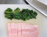 ベーコンとほうれん草のカルボナーラ作り方3写真