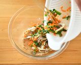 ほうれん草と人参の味噌ごま和え作り方5写真
