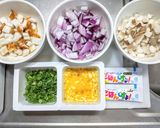 ごはんですよ！で黒チャーハン作り方1写真