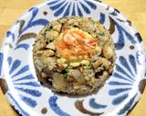 ごはんですよ！で黒チャーハン作り方5写真