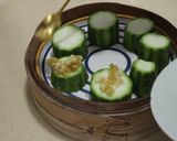 【中華広東料理】サクサクのへちま簡単蒸し作り方5写真