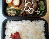 なんちゃって焼肉定食　お弁当にも作り方8写真