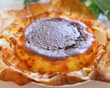 低カロリーでも満足♡バスク風チーズケーキ作り方6写真